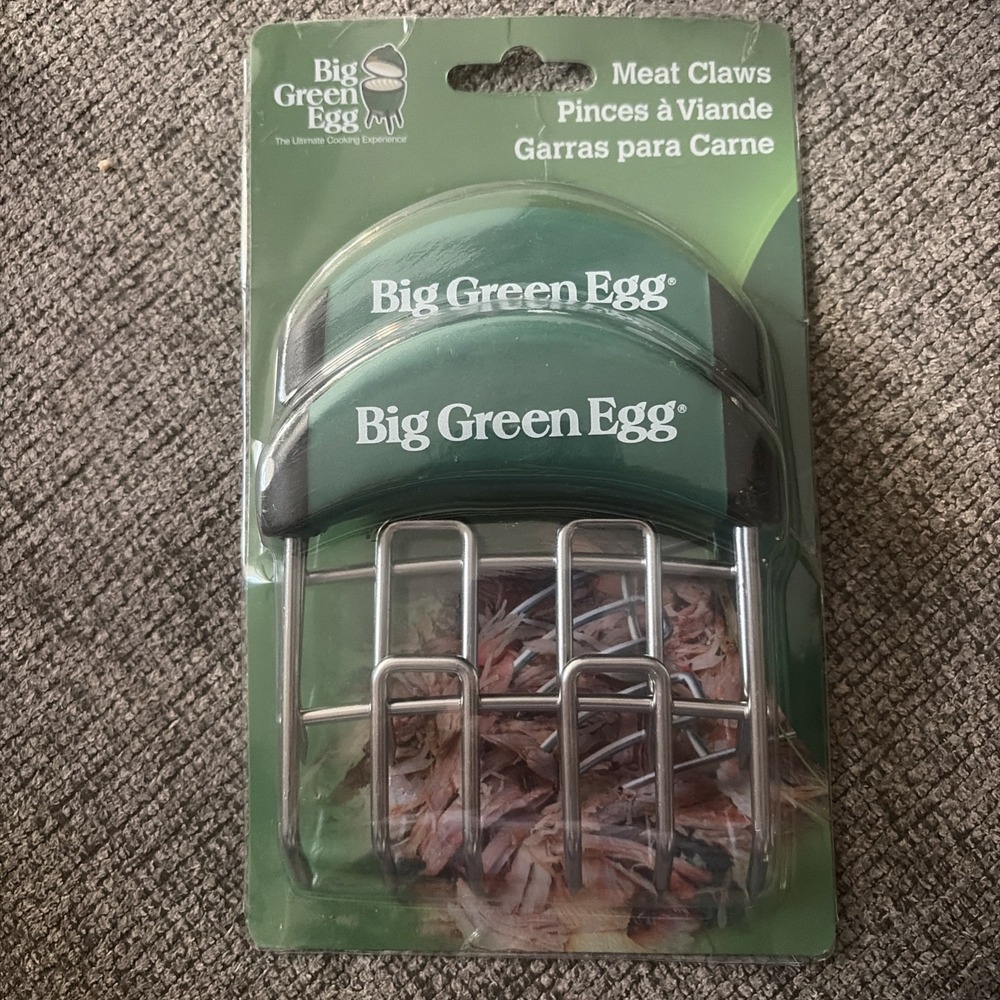 NEW Big Green Egg MEAT CLAWS 114099 Stainless Steel Meat Shredders NIP